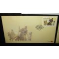 3 Boer War Centenary FDC First Day Covers