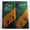 1989 SA International Tours and Test Cricket Neck Tie