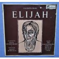 Excerpts of Elijah - Oratorio - Vinyl LP Record (1964)