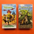 Shrek 1 and 2 - VHS Tapes