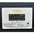 The Lion King - Special Edition - Disney VHS Tape (2003)