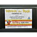 Winnie the Pooh - Growing Up - Disney VHS Tape (1997)