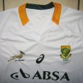 White Springbok Rugby Jersey