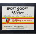 Sport Goofy in Soccermania - Walt Disney - VHS Tape (1988)
