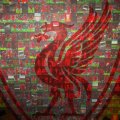 Large Liverpool Football Club Hardboard Display