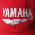 Red Yamaha Motorcycle Cap