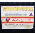 Champions - The Mighty Ducks - Walt Disney VHS Tape (1992)