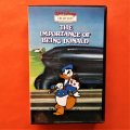 The Importance of Being Donald - Walt Disney VHS Tape (1986)