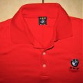 BMW Red Polo Shirt