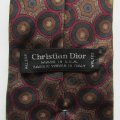 Christian Dior Pure Silk Designer Neck Tie