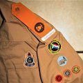 Old Voortrekkers Long Sleeve Shirt With 13 Insignia Badges