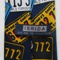 US State Number Plates Neck Tie