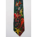 Colourful Sealife Neck Tie by Addiction 1992