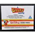 A Goofy Movie - Disney VHS Tape (1995)
