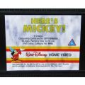 Here`s Mickey! - Disney VHS Tape (1998)