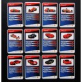 Lot of 12 Shell Ferrari Trading Cards from 2007