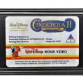 Cinderella II: Dreams Come True - Disney VHS Tape (2002)
