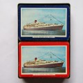 Old SS Reina del Mar Passenger Ship Playing Cards