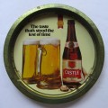 Old Castle Lager Metal Bar Tray