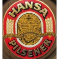 Old Hansa Pilsener Beer Foam Wood Plaque Display