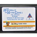 The Hunchback of Notre Dame 2 - Walt Disney VHS Tape (2002)