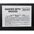 Dances with Wolves - Kevin Costner - VHS Tape (1991)