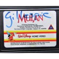 Mulan - Walt Disney VHS Tape (1999)