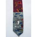 Tom and Jerry Cartoon Neck Tie by Rapallo