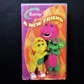 Barney: A New Friend - VHS Video Tape (2003)