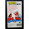 Popeye & Olive - Europe - Cartoon VHS Video Tape