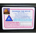 Digimon The Movie - VHS Video Tape (2001)