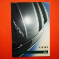 Old Jaguar X-Type Car Brochure