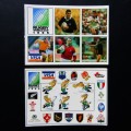 2 Rugby World Cup Postcards from 1995