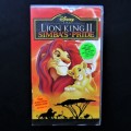 The Lion King II: Simba`s Pride - Walt Disney VHS Tape (1999)