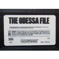 The Odessa File - Jon Voight - Spy Thriller VHS Tape (1988)