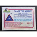 Talos the Mummy - Jason Scott Lee - Sci-Fi Horror VHS Tape (1998)