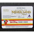 Peter Pan in Return to Neverland - Walt Disney VHS Tape (2002)