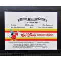 Sing Along Songs: Heigh Ho - Walt Disney VHS Tape (1989)