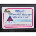 Mangler 2 - Sci-Fi Horror Movie VHS Tape (2002)