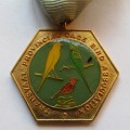 Old Transvaal Provincial Cage Bird Association Lapel Medal