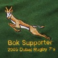 2005 Dubai Sevens Bok Supporter Rugby Shirt