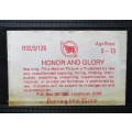 Honor and Glory - Cynthia Rothrock - Action Movie VHS Tape (1992)