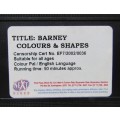 Barney: Colours & Shapes - Children`s VHS Video Tape (2002)