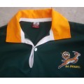 Old Long Sleeve Springbok Rugby Jersey