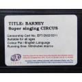 Barney: Super Singing Circus - VHS Video Tape (2002)