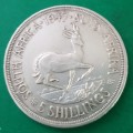 1947 SA Five Shillings Silver Coin
