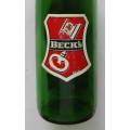 Old German Beck`s 330ml Beer Bottle with Cap