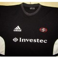 Black Investec Stormers Rugby Jersey - Size XXL