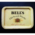 Old Bell`s Scotch Whisky Metal Bar Tray