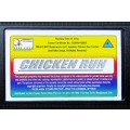 Chicken Run - Mel Gibson - Animated Movie VHS Tape (2001)
